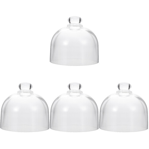 4Ud De Vidrio Transparente Para Pastel Uso Doméstico 2