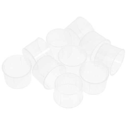 50Ud De Medición Plásticas Transparentes Pequeñas Para 2