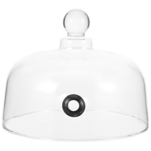 2Ud Cubierta De Cúpula De Vidrio Para Tartas Y 2