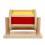 3Ud Juguete Educativo Infantil De Madera Textil Para 2