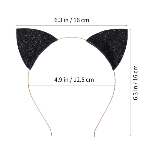 2Ud Para Pelo Decorativa Con Orejas De , Material Resistente