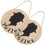 10Ud Placas De De Madera Con Simple Y Color Claro 1
