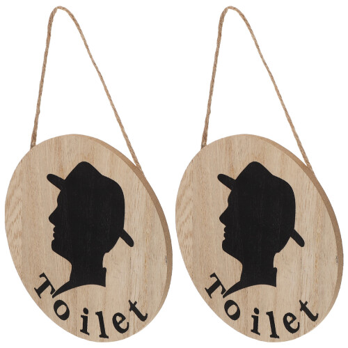 10Ud Placas De De Madera Con Simple Y Color Claro 2