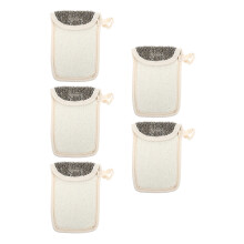 10Ud Bolsa De Malla Para Jabón Multi Con Cuerda Para Secado