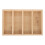 2Ud Caja De Gafas De Madera Kaki Simple Para Almacenaje Fácil 1