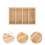 2Ud Caja De Gafas De Madera Kaki Simple Para Almacenaje Fácil 7