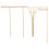 4Ud Mini Rastrillos De Madera Para Jardin Zen Oficina Hogar 9