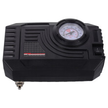Bomba Aire Auto Portátil Multifucción Abs+metal Negro Durable