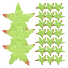 240Ud Y Sépalos De Tela Verde Para DIY De Flores