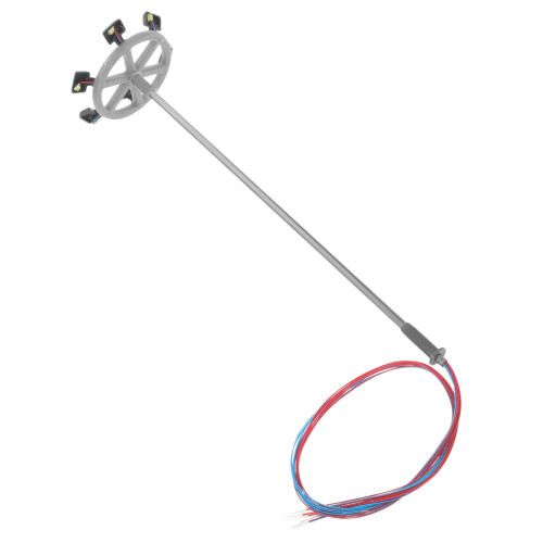4Ud Lámparas Pequeñas Para Villa Navideña Micro Plástico Multicolor