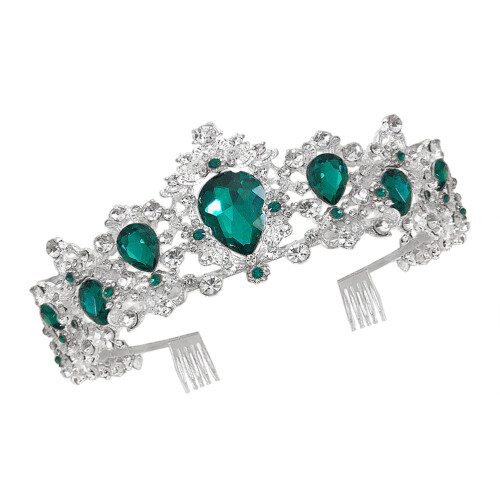 2Ud Verde Para Novia, Complemento Decorativo Con Único 2