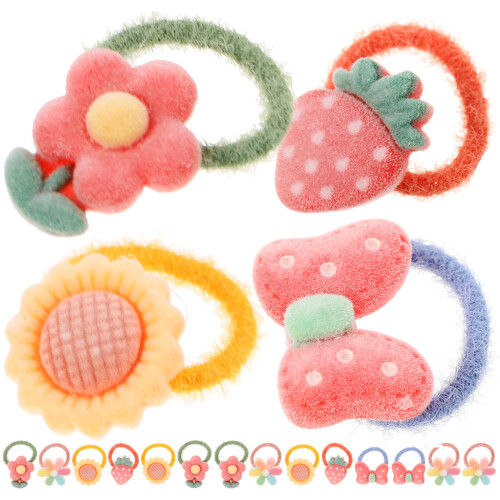 80Ud De Clips Para Niñas Multicolor Y Flor Cómodo 1