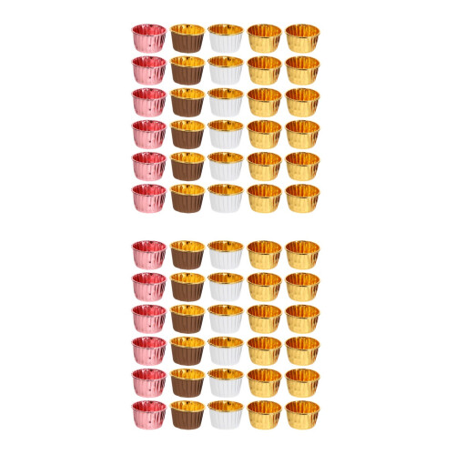 400Ud Cápsulas De Para Postres Pasteles Y Magdalenas Surtidos 2