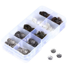 1200Ud Tapones Decorativos Para Abalorios Material Metal Surtido DIY