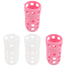 20Ud Protector Silicona Botella Anticalor Colores Surtidos