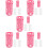 20Ud Protector Silicona Botella Anticalor Colores Surtidos 10