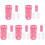 20Ud Protector Silicona Botella Anticalor Colores Surtidos 4