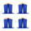 4Ud Soporte Azul Pequeño Para Gafas Con Base Ancha Y Protector 3
