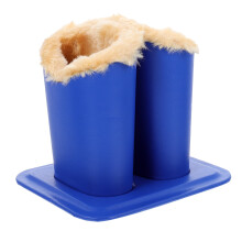 4Ud Soporte Azul Pequeño Para Gafas Con Base Ancha Y Protector