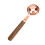2Ud Cucharas Medidoras Café Mango De Madera Resistente 3