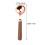2Ud Cucharas Medidoras Café Mango De Madera Resistente 10