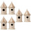 6Ud Prácticos De Madera Para Pájaros Y Adorno 7