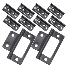 20Ud Bisagras Ocultas De Hierro Negro Para Muebles Y Cajas Decorativas
