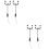 4Ud Mini Farolas Decorativas Resistentes Para Miniaturas De Jardín 8