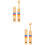 4Ud Instrumentos Musicales Silbatos Madera Multicolor Para Niños 7