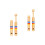 4Ud Instrumentos Musicales Silbatos Madera Multicolor Para Niños 4