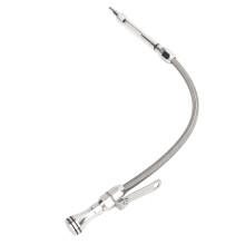 Flexibler Edelstahl-Ölmeßstab für LSX LS1 LS2 LS6 Motoren - Silber