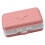 Mini-Medikamentenbox mit 6 Fächern, pink, 10x7,5x3,8cm 7