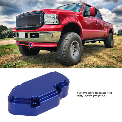 kit de régulateur de pression de carburant pour Ford 6.0 Powerstroke Diesel 2003-2007 bleu 2