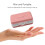 Mini-Medikamentenbox mit 6 Fächern, pink, 10x7,5x3,8cm 5