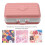 Mini-Medikamentenbox mit 6 Fächern, pink, 10x7,5x3,8cm 4