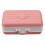 Mini-Medikamentenbox mit 6 Fächern, pink, 10x7,5x3,8cm 3