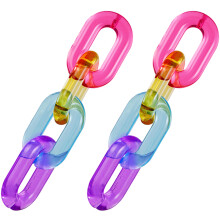 4Paare Kettenohrringe Damen Ohrschmuck Für Party