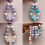 10PCS Halloween Two-Color Gradient Cloud-random color mixing 6