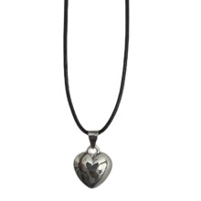 Fashion Trend Niche Silver Love- Pendant Collarbone Chain-17mm