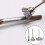 36 Pcs/set Brass Coated Wire Brushes for Drill Paint Stripper 5