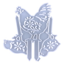 Animal Shape Plant Labels Resin Molds Garden Tags-Clear