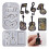 Instrument Note Quicksand Mold Handmade Pendant Silicone-set 3