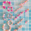 95 Pcs Candy Color Loose Beads Silicone Round Octagonal Space 6
