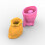 Silikon-Blumenvasen-Form, Gips-Beton-Blumentopf-Form, 6