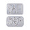 Instrument Note Quicksand Mold Handmade Pendant Silicone-set 2