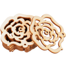 30Ud Adornos De Madera Para Decoración Navideña Y Manualidades DIY