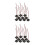 20Ud Electrónica Buzzer Negro Sonido Alta Durabilidad 8