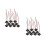 20Ud Electrónica Buzzer Negro Sonido Alta Durabilidad 6