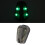 Military Helmet Light Flashlight Waterproof Ladybug Green LED Battery-Powered 13