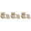 36Ud Mini De Madera Beige Para Decorar Casitas De Muñecas DIY 6